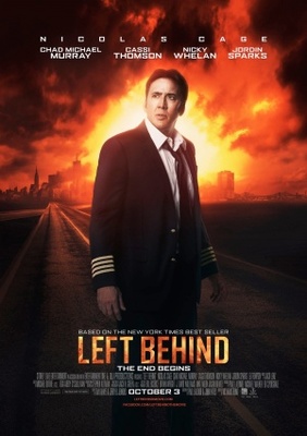 Left Behind movie poster (2014) Longsleeve T-shirt