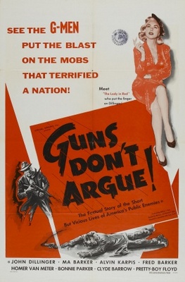 Guns Don't Argue movie poster (1957) mouse pad