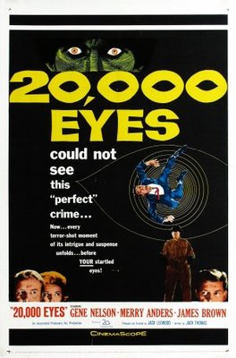 20,000 Eyes movie poster (1961) poster