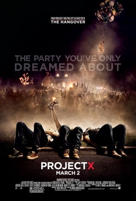 Project X movie poster (2012) calendar