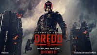 Dredd movie poster (2012) hoodie #1301400