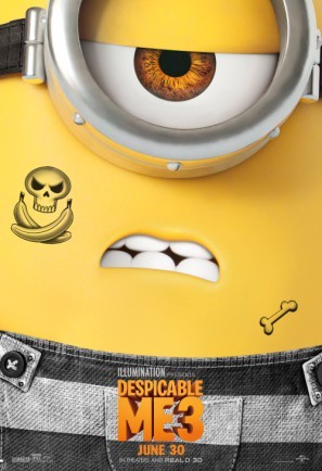 Despicable Me 3 movie poster (2017) Poster MOV_8lsfysu8