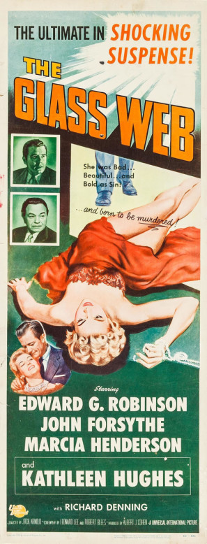 The Glass Web movie poster (1953) poster