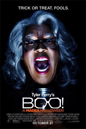 Boo! A Madea Halloween movie poster (2016) tote bag