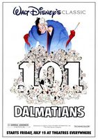 One Hundred and One Dalmatians movie poster (1961) Poster MOV_90188642
