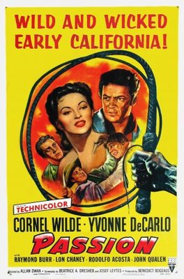 Passion movie poster (1954) tote bag #MOV_902a1e64