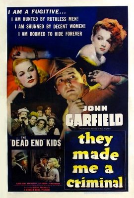 They Made Me a Criminal movie poster (1939) Poster MOV_90430148