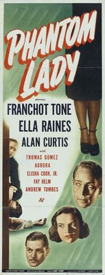 Phantom Lady movie poster (1944) poster