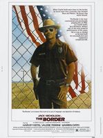 The Border movie poster (1982) hoodie #664262