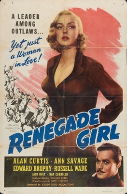 Renegade Girl movie poster (1946) mug