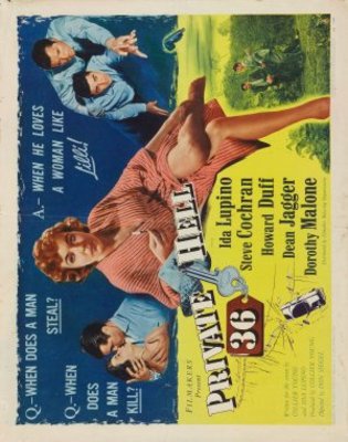 Private Hell 36 movie poster (1954) hoodie