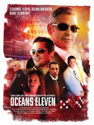Ocean's Eleven movie poster (2001) mouse pad