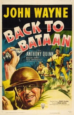 Back to Bataan movie poster (1945) Mouse Pad MOV_90fb8d42