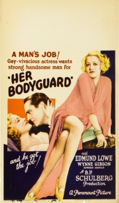 Her Bodyguard movie poster (1933) calendar