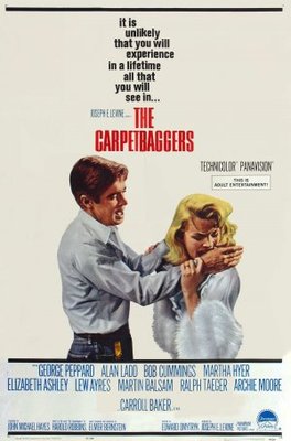 The Carpetbaggers movie poster (1964) calendar