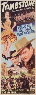 Tombstone: The Town Too Tough to Die movie poster (1942) poster