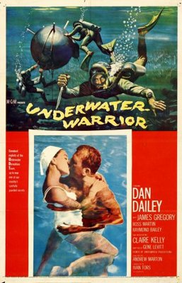 Underwater Warrior movie poster (1958) Mouse Pad MOV_918eecd8