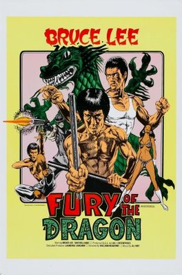 Fury Of The Dragon movie poster (1976) Longsleeve T-shirt