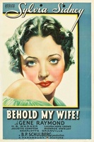 Behold My Wife movie poster (1934) Poster MOV_91bc902f