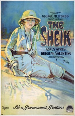The Sheik movie poster (1921) calendar