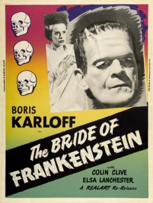 Bride of Frankenstein movie poster (1935) mouse pad