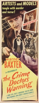 Crime Doctor's Warning movie poster (1945) hoodie