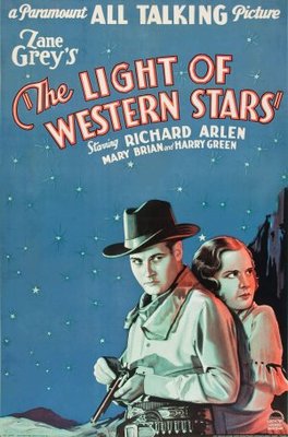 The Light of Western Stars movie poster (1930) poster