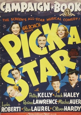Pick a Star movie poster (1937) calendar