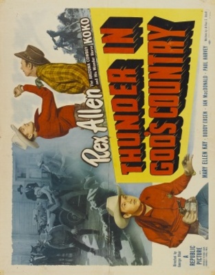 Thunder in God's Country movie poster (1951) calendar