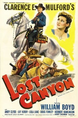 Lost Canyon movie poster (1942) poster