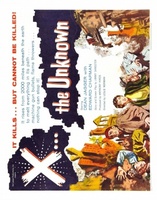 X: The Unknown movie poster (1956) t-shirt #MOV_93308350