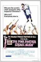 The Pink Panther Strikes Again movie poster (1976) t-shirt #MOV_9330d483