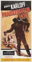 Frankenstein - 1970 movie poster (1958) t-shirt #MOV_93576975