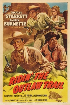 Ridin' the Outlaw Trail movie poster (1951) Sweatshirt