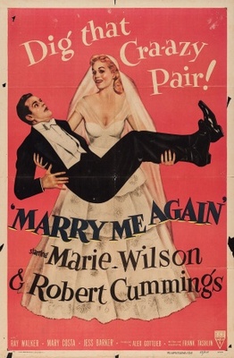 Marry Me Again movie poster (1953) hoodie
