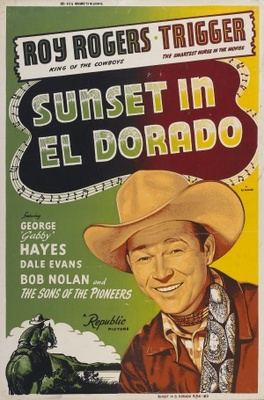 Sunset in El Dorado movie poster (1945) Sweatshirt