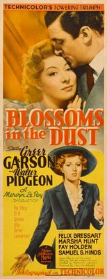 Blossoms in the Dust movie poster (1941) mouse pad
