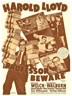 Professor Beware movie poster (1938) Sweatshirt