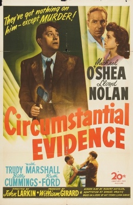 Circumstantial Evidence movie poster (1945) Poster MOV_93fd820a