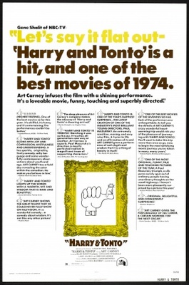 Harry and Tonto movie poster (1974) poster