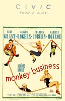 Monkey Business movie poster (1952) t-shirt #MOV_941824b9