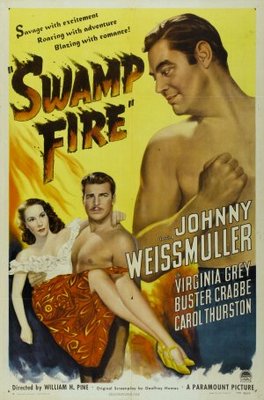 Swamp Fire movie poster (1946) mouse pad