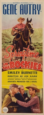 Springtime in the Rockies movie poster (1937) poster