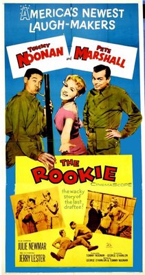 The Rookie movie poster (1959) mouse pad