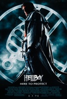 Hellboy movie poster (2004) Longsleeve T-shirt #732331