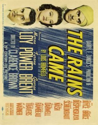 The Rains Came movie poster (1939) calendar
