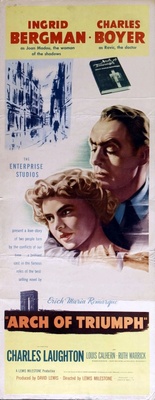 Arch of Triumph movie poster (1948) Sweatshirt