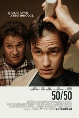 50/50 movie poster (2011) mug