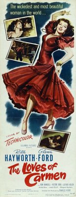 The Loves of Carmen movie poster (1948) Longsleeve T-shirt