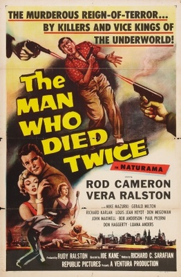 The Man Who Died Twice movie poster (1958) Sweatshirt